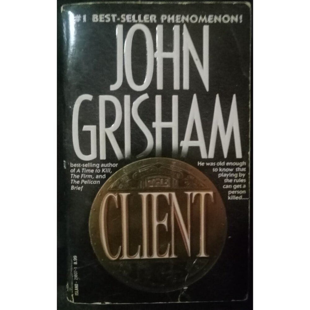 The Client by John Grisham – Legal Thriller – Paperback